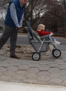 Eastern Parkway median